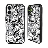 Doodle Art Cartoon iPhone 17 Case Back Covers MGC0062