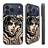 Abstract Art Face iPhone 17 Pro Case Back Covers MGC0001