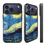 Starry Night Art iPhone 17 Pro Case Back Covers MGC0131