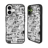 Newspaper Art iPhone 17 Case Back Covers MGC0105