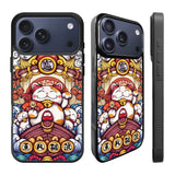 Oriental Cat Art iPhone 17 Pro Case Back Covers MGC0106