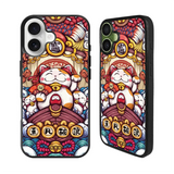 Oriental Cat Art iPhone 17 Case Back Covers MGC0106