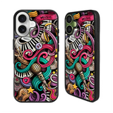 Music Doodle Art iPhone 17 Case Back Covers MGC0103