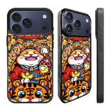 Oriental Cat Art iPhone 17 Pro Case Back Covers MGC0107
