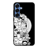 Doodle Art Samsung Galaxy S25 Case Back Covers MGC0072