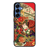 Japan Art Warrior Samsung Galaxy S25 Plus Case Back Covers MGC0095