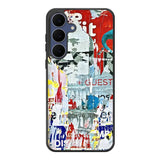 Grunge Art Poster Samsung Galaxy S25 FE Case Back Covers MGC0091