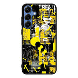 Yellow Street Art Samsung Galaxy S25 Plus Case Back Covers MGC0138
