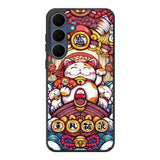 Oriental Cat Art Samsung Galaxy S25 FE Case Back Covers MGC0106