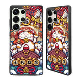 Oriental Cat Art Samsung Galaxy S25 Ultra Case Back Covers MGC0106