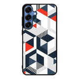 Geometric Modern Art Samsung Galaxy S25 Plus Case Back Covers MGC0087