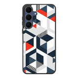 Geometric Modern Art Samsung Galaxy S25 FE Case Back Covers MGC0087
