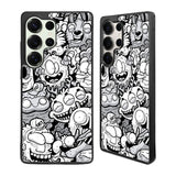 Doodle Art Cartoon Samsung Galaxy S25 Ultra Case Back Covers MGC0063