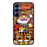 Oriental Cat Art Samsung Galaxy S25 Plus Case Back Covers MGC0107