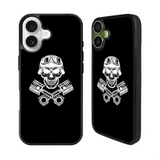 Skull Piston Art iPhone 17 Case Back Covers MGC0126