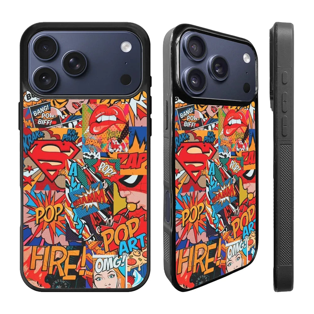 Comics Pop Art iPhone 17 Pro Case Back Covers MGC0054