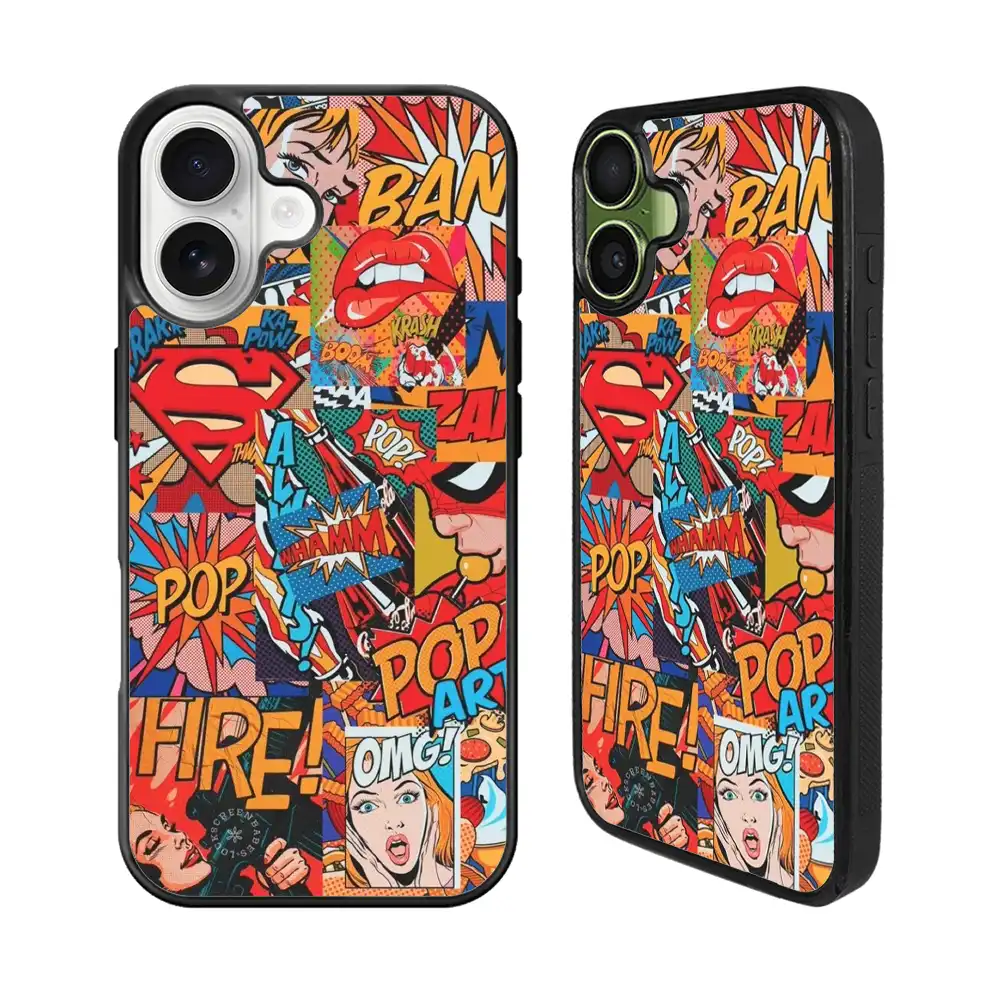Comics Pop Art iPhone 17 Case Back Covers MGC0054