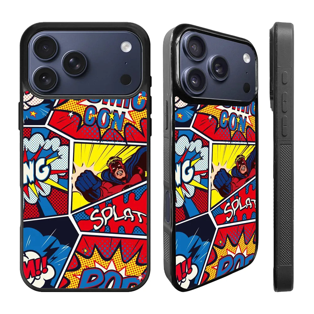 Comic Pop Art iPhone 17 Pro Case Back Covers MGC0053