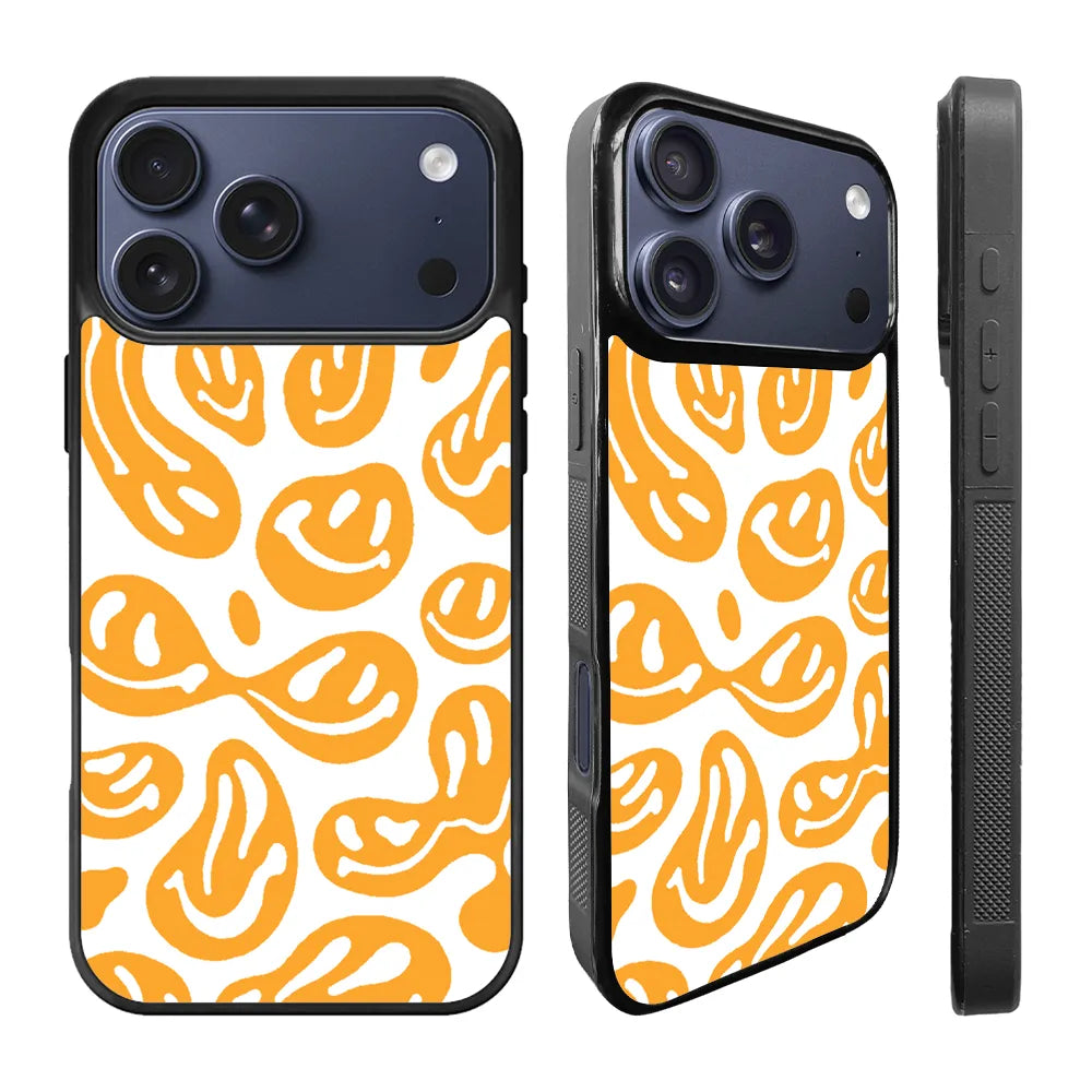 Art Smile Yellow iPhone 17 Pro Case Back Covers MGC0036