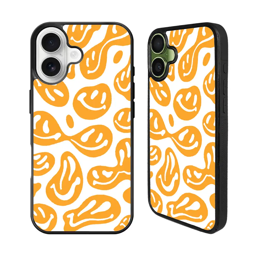 Art Smile Yellow iPhone 17 Case Back Covers MGC0036