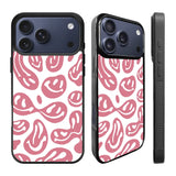 Art Smile Pink iPhone 17 Pro Case Back Covers MGC0035