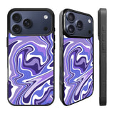 Art Marble Purple iPhone 17 Pro Case Back Covers MGC0017