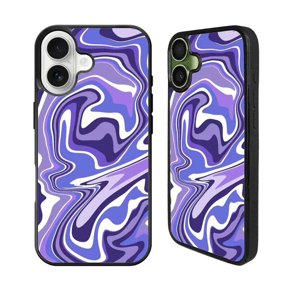 Art Marble Purple iPhone 17 Case Back Covers MGC0017