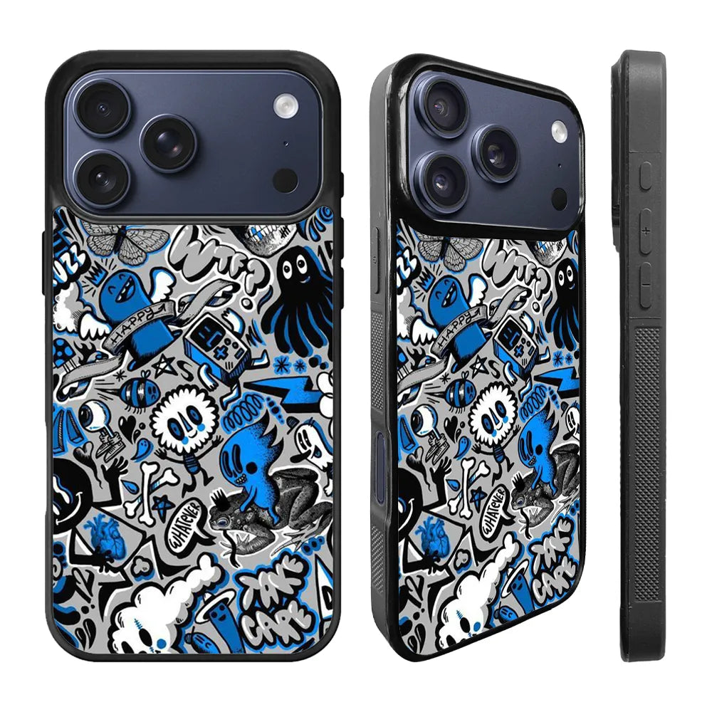 Doodle Art iPhone 17 Pro Case Back Covers MGC0073