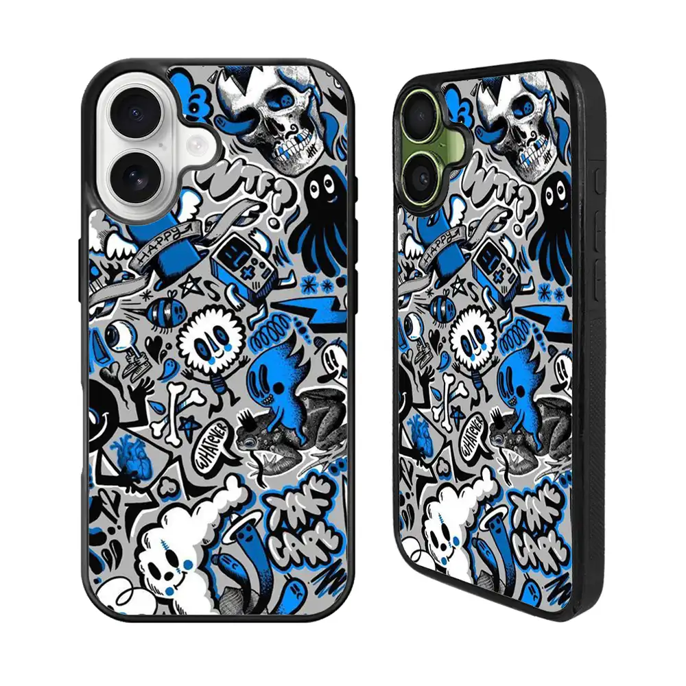 Doodle Art iPhone 17 Case Back Covers MGC0073