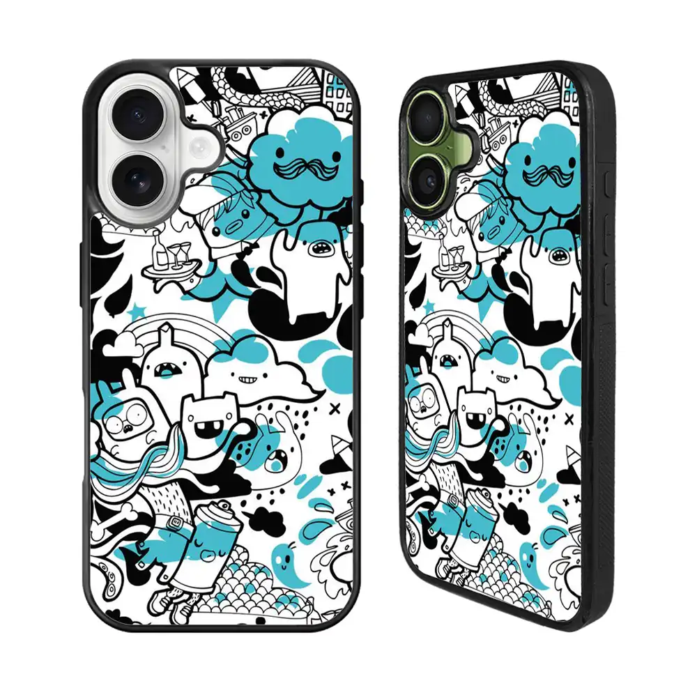 Doodle Art iPhone 17 Case Back Covers MGC0074