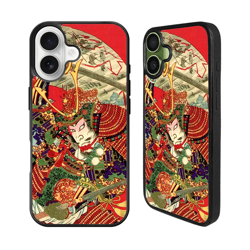 Japan Art Warrior iPhone 17 Case Back Covers MGC0095