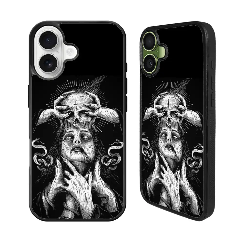 Skull Street Art iPhone 17 Case Back Covers MGC0129