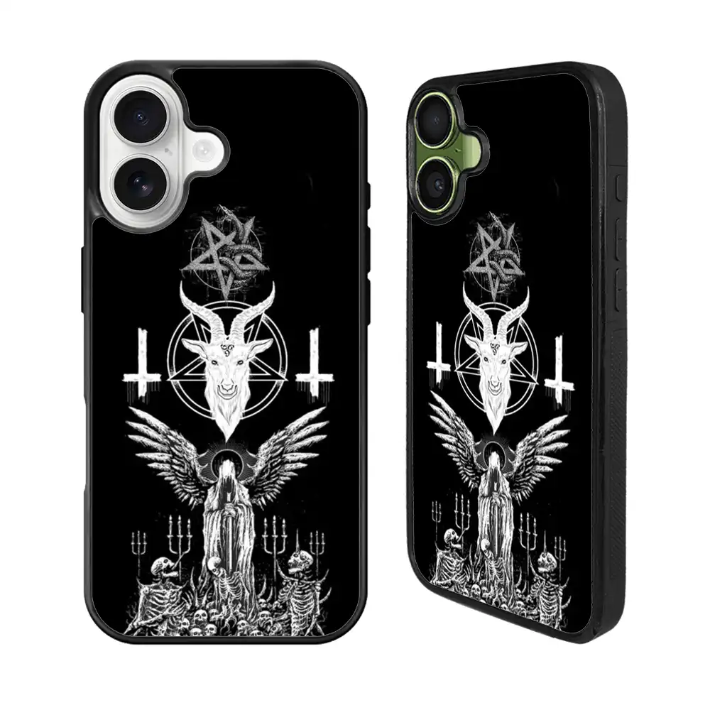 Satan Art Dark iPhone 17 Case Back Covers MGC0124