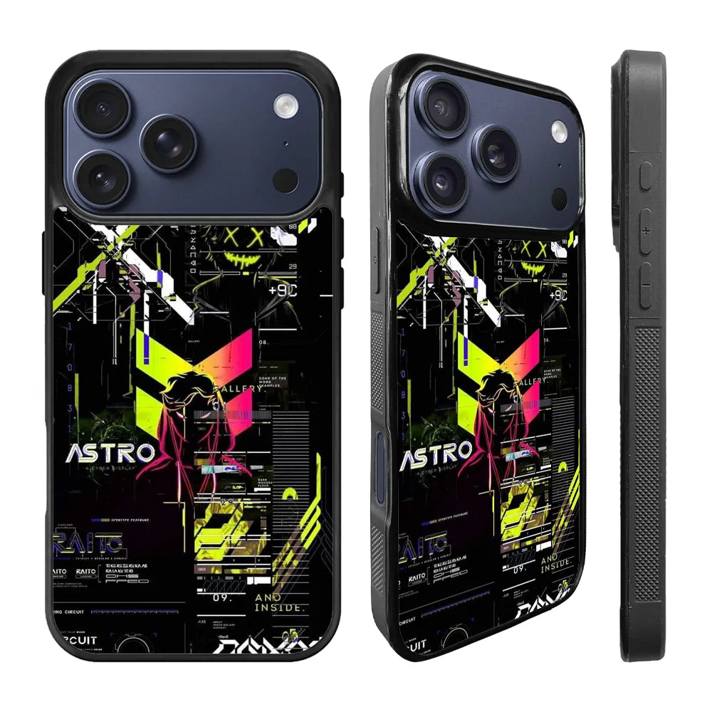Cyberpunk Art iPhone 17 Pro Case Back Covers MGC0056