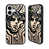 Abstract Art Face iPhone 17 Case Back Covers MGC0001