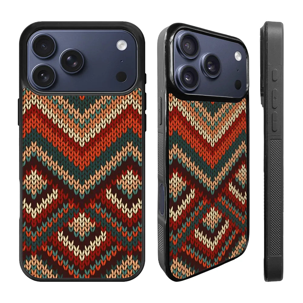 Art Knit iPhone 17 Pro Max Case Back Covers MGC0015