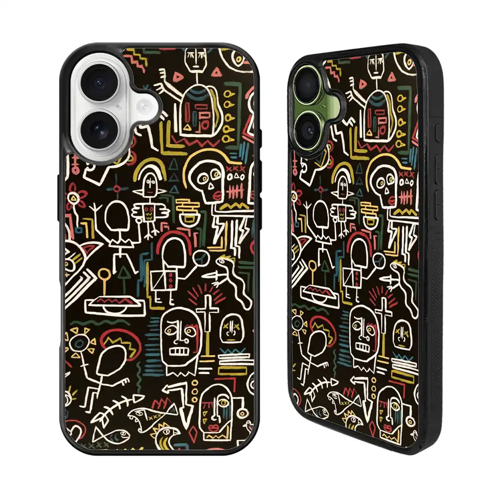 Art Abstract iPhone 17 Case Back Covers MGC0006