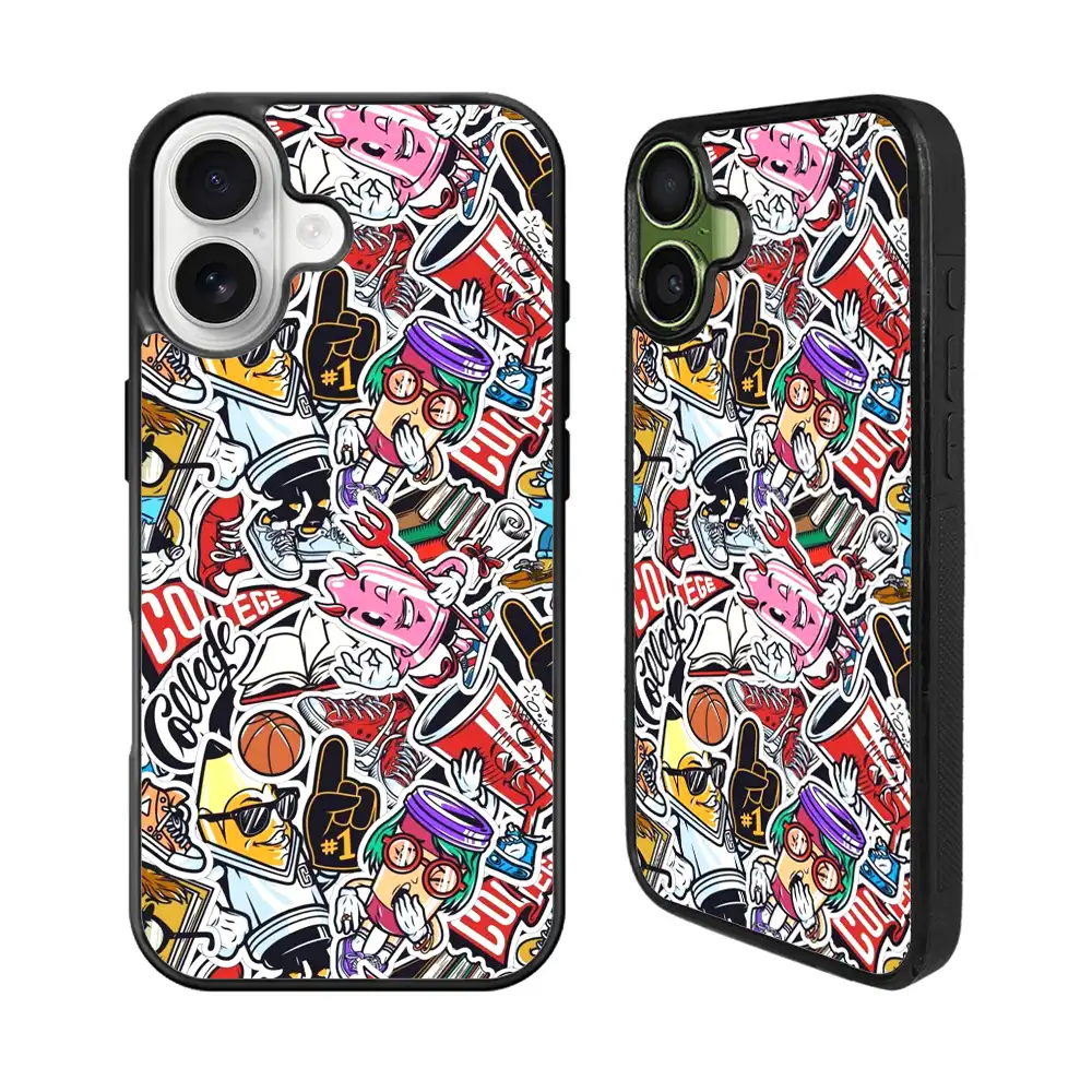 Art Stickers iPhone 17 Case Back Covers MGC0037