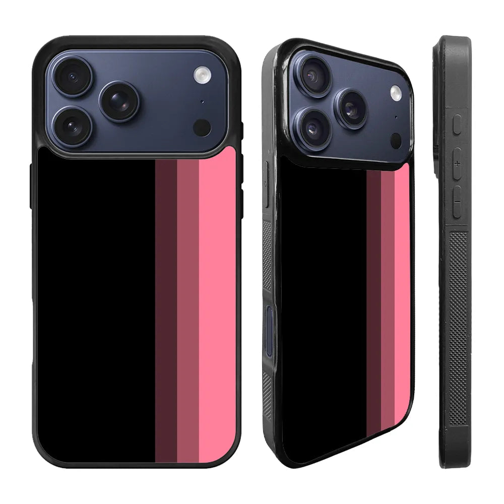 Black Pink Art iPhone 17 Pro Case Back Covers MGC0046
