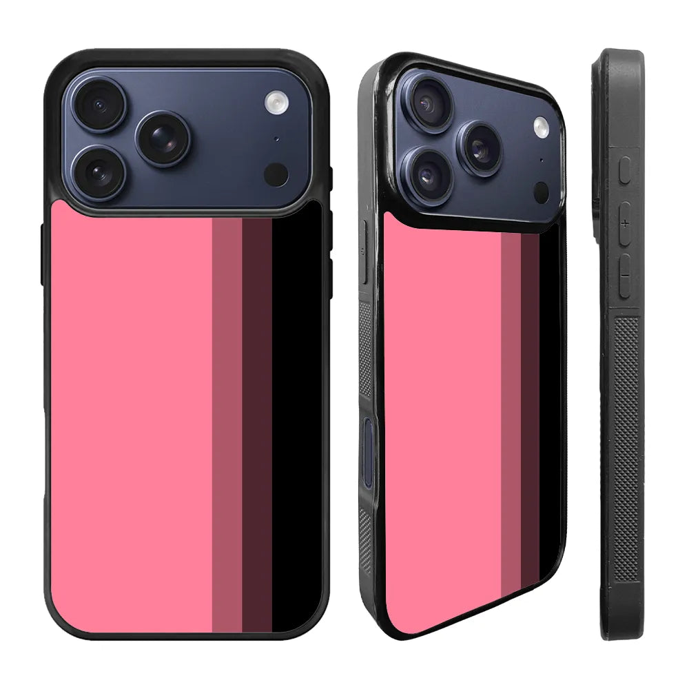 Black Pink Art iPhone 17 Pro Case Back Covers MGC0047
