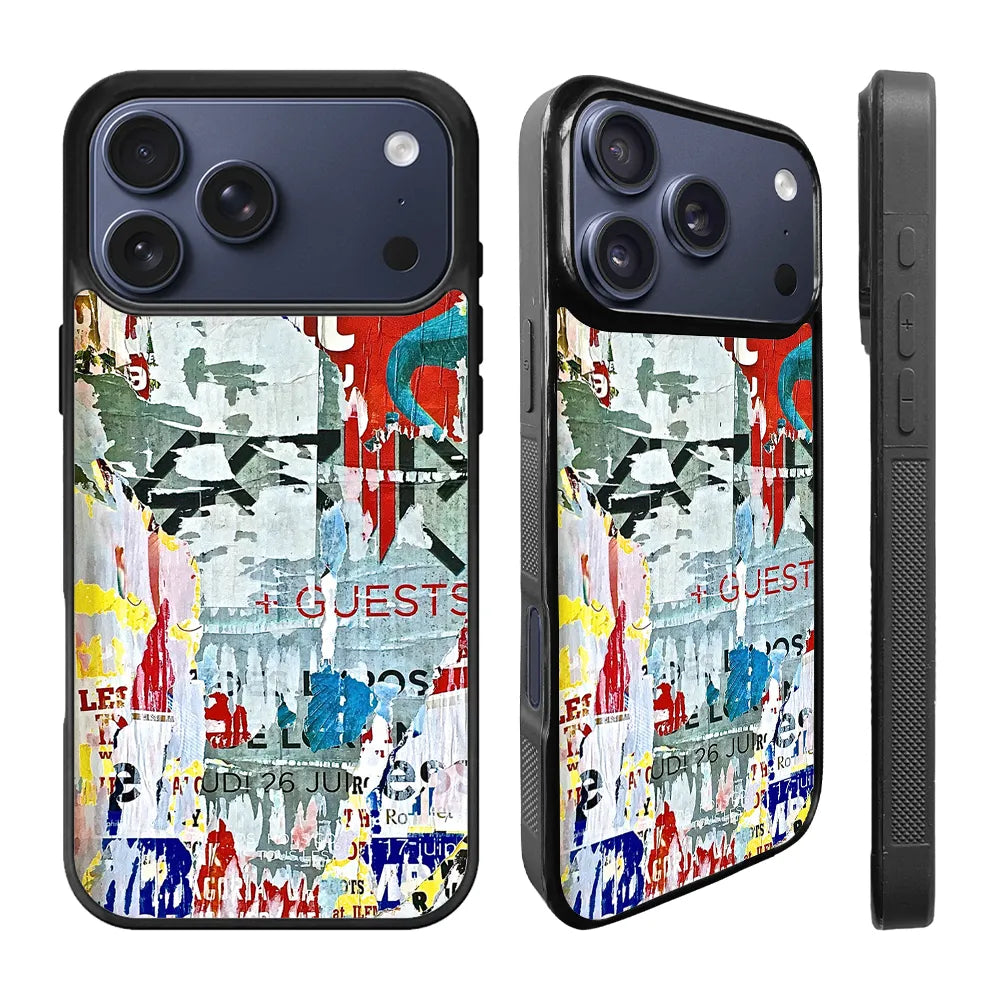 Grunge Art Poster iPhone 17 Pro Case Back Covers MGC0091