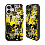 Yellow Street Art iPhone 17 Case Back Covers MGC0138