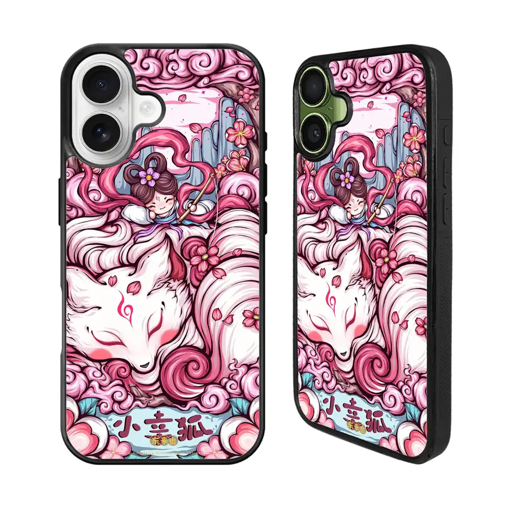 Oriental Fox Art iPhone 17 Case Back Covers MGC0109