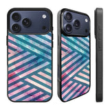 Geometric Marble Art iPhone 17 Pro Case Back Covers MGC0086
