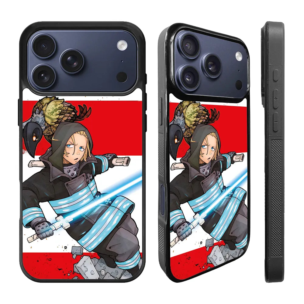 Arthur Boyle Fire Force iPhone 17 Pro Case Back Covers MGC0045