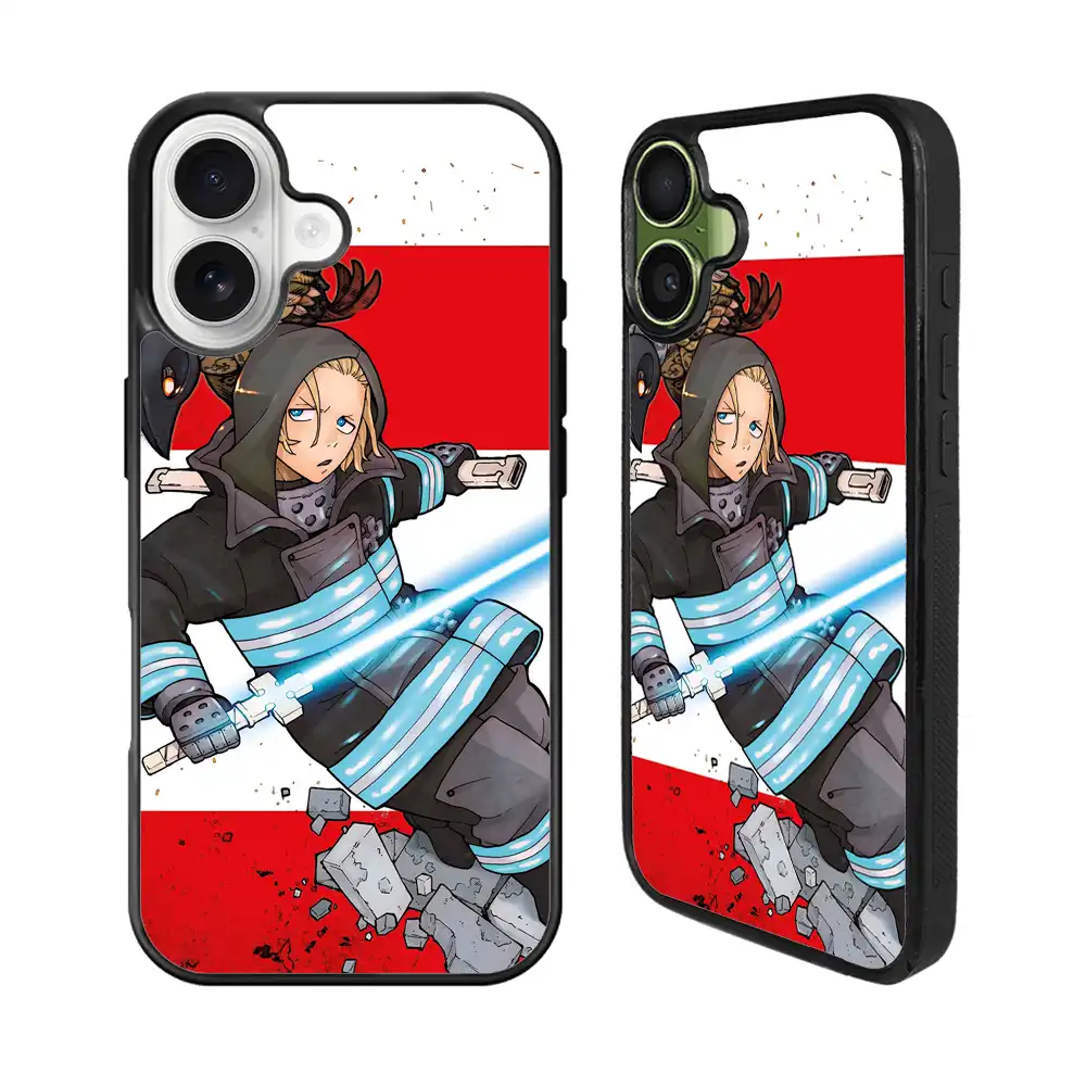 Arthur Boyle Fire Force iPhone 17 Case Back Covers MGC0045