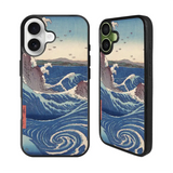 Japan Wave Art iPhone 17 Case Back Covers MGC0098