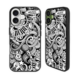 Music Doodle Art iPhone 17 Case Back Covers MGC0104