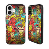 Doodle Monster Art iPhone 17 Case Back Covers MGC0076