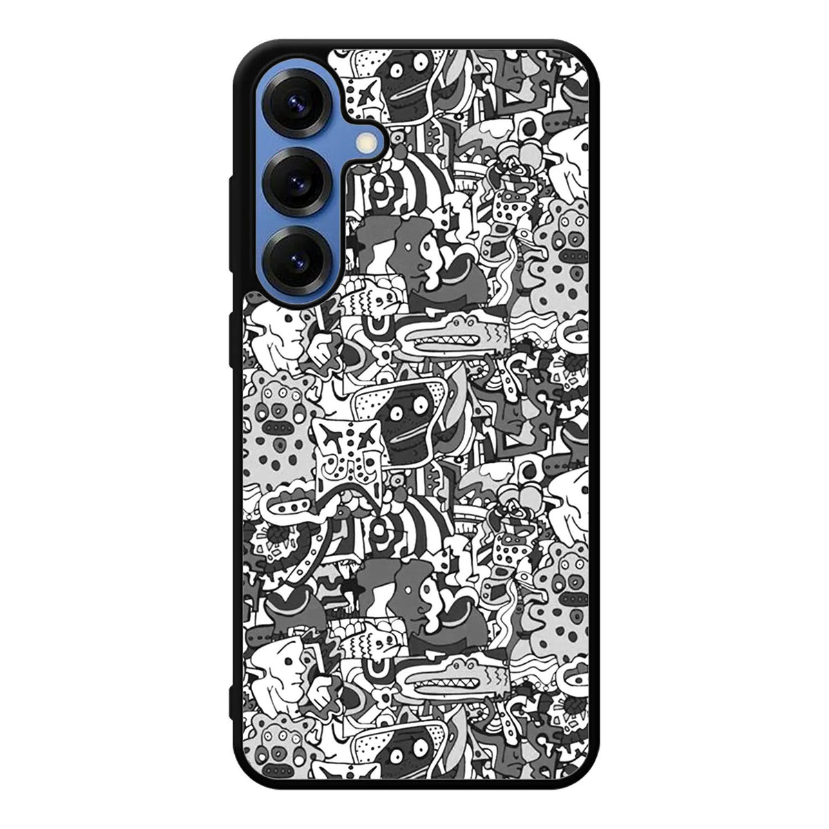 Doodle Art Samsung Galaxy S25 Case Back Covers MGC0069